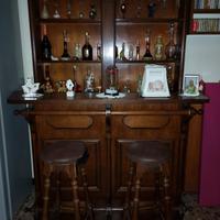 mobile bar anni 70 due pezzi