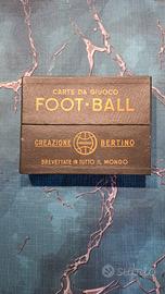 gioco di carte del calcio vintage degli anni 40-50
