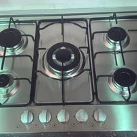 Piano Cottura a Gas 5 fuochi Master Kitchen nuovo