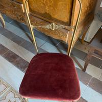 Sedie in ferro battuto