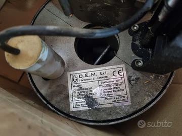 Motore alza saracinesca + selettore a chiave