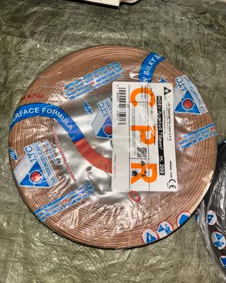 4 matasse cavo elettrico 1x0.75 mm x 200 m l’una