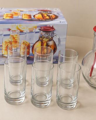 Bormioli Rocco Caraffa e 6 bicchieri