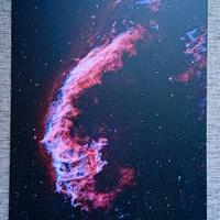 fotoquadro HD astrofotografia  Nebulosa Velo