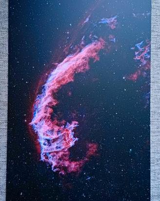 fotoquadro HD astrofotografia  Nebulosa Velo