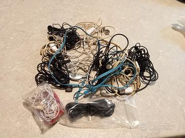 cuffie auricolari cavi alimentazione 