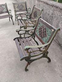 panchine vintage 