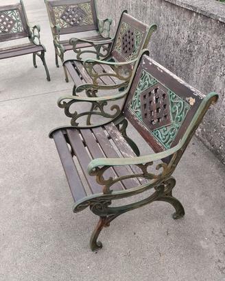 panchine vintage 