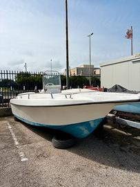 BARCA CON MOTORE 1990 JOHNSON 25CV