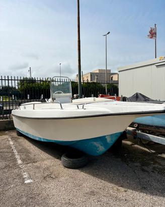 BARCA CON MOTORE 1990 JOHNSON 25CV