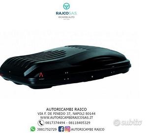BOX BAULE PORTATUTTO REEF 580 COLORE NERO OPACO MA