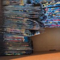 Lotto di 81 bustine Pokemon Spada e Scudo