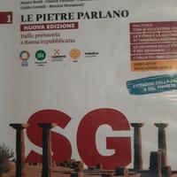 Le pietre parlano . Libro di storia volume 1.