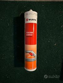 Silicone acetico Wurth trasparente
