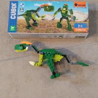 Cubix Traxfigure dinosauro-robot 2in1