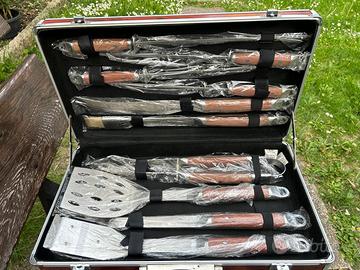 Set barbecue valigietta