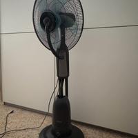 Ventilatore con nebulizzatore acqua