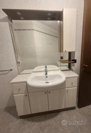 Mobile da Bagno completo di Specchio con luce