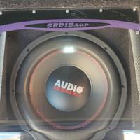 Subwoofer attivo 700w per auto