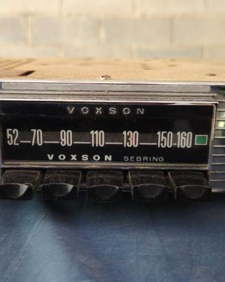 Autoradio Voxson Sebring AM anni 60