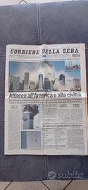 Quotidiano IL CORRIERE DELLA SERA  11 Settembre 