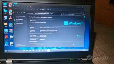 PC NOTEBOOK PORTATILE LENOVO T420 14" CPU i5-2430M