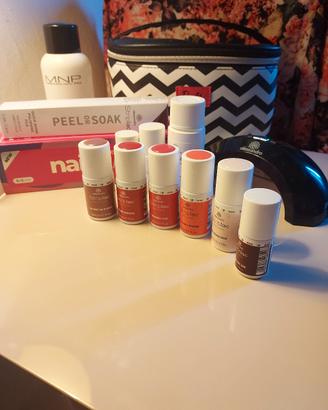 Set UV gel unghie peel off Alessandro Striplac