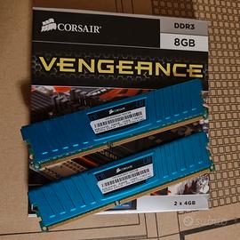 Corsair Vengeance DDR3 8GB (2x4GB) 1600MHz Kit Ram