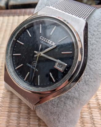 citizen vintage 69-1135 Crystron Quartz 8630A