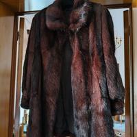 Pelliccia vintage RAT MOUSQUET taglio medio corto