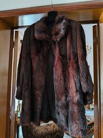 Pelliccia vintage RAT MOUSQUET taglio medio corto