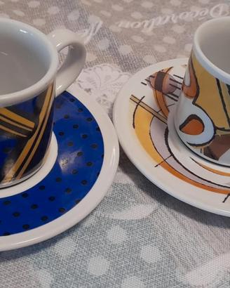 Tazzine Cafe' Des Arts Tognana Lavazza Vintage