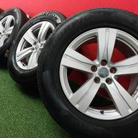 Cerchi Audi Q7 4M Originali Gomme Invern 255 60 18