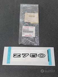 EMBLEMA SCRITTA ADESIVO "Z750" PER CODONE KAWASA