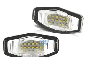 LUCI LED PER TARGA HONDA CIVIC ACURA LEGEND CITY O