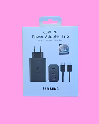 Caricabatterie Samsung 65W 3 in 1 NUOVO