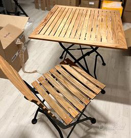 Tavoli e sedie da esterno