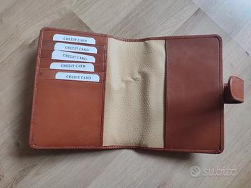 Portadocumenti e carte di credito vera pelle nuovo
