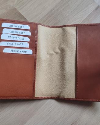 Portadocumenti e carte di credito vera pelle nuovo