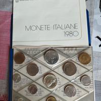 serie di monete 1980