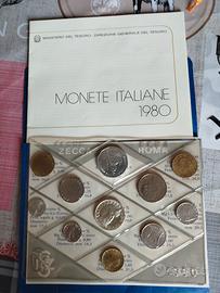 serie di monete 1980