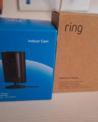 video camera ring  e intercom . Audio  