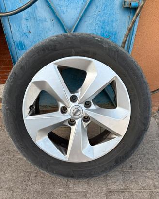 Cerchi in Lega 17" originali Nissan