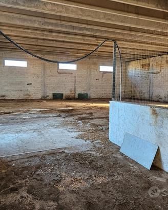 CAPANNONE TERRENO e Villa con piscina