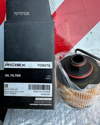 Filtro olio RIDEX Made in Germany