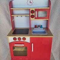 Cucina in legno TecTake per bambini