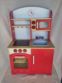 Cucina in legno TecTake per bambini