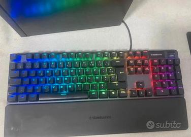 SteelSeries Apex 5 - Tastiera Meccanica Ibrida RGB