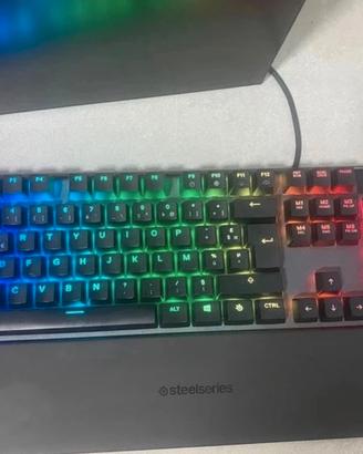 SteelSeries Apex 5 - Tastiera Meccanica Ibrida RGB