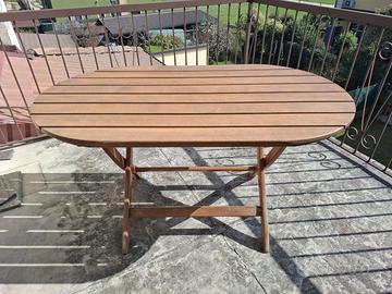 Tavolo completo da esterno